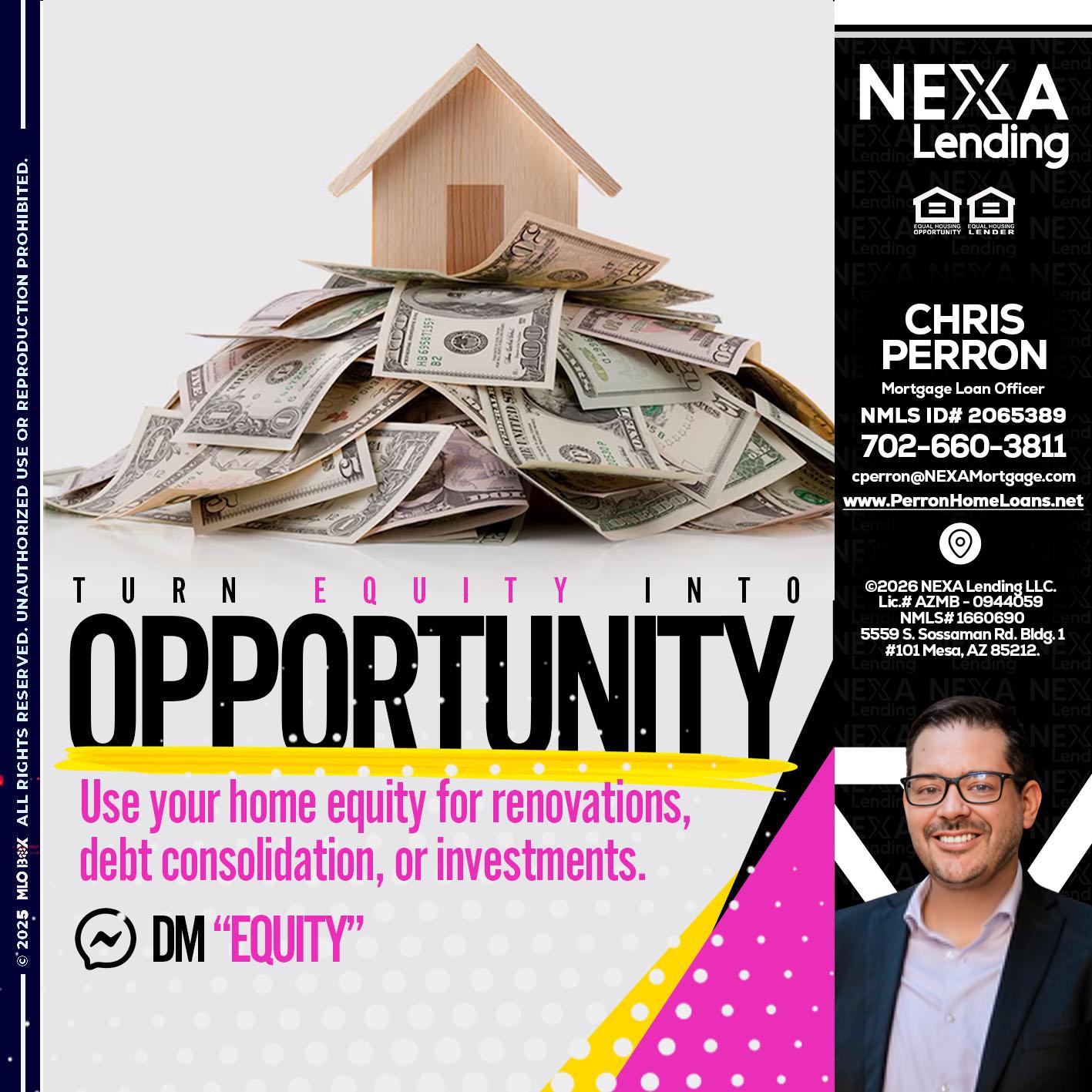 opportunity - Chris Perron -Mortgage Loan Officer