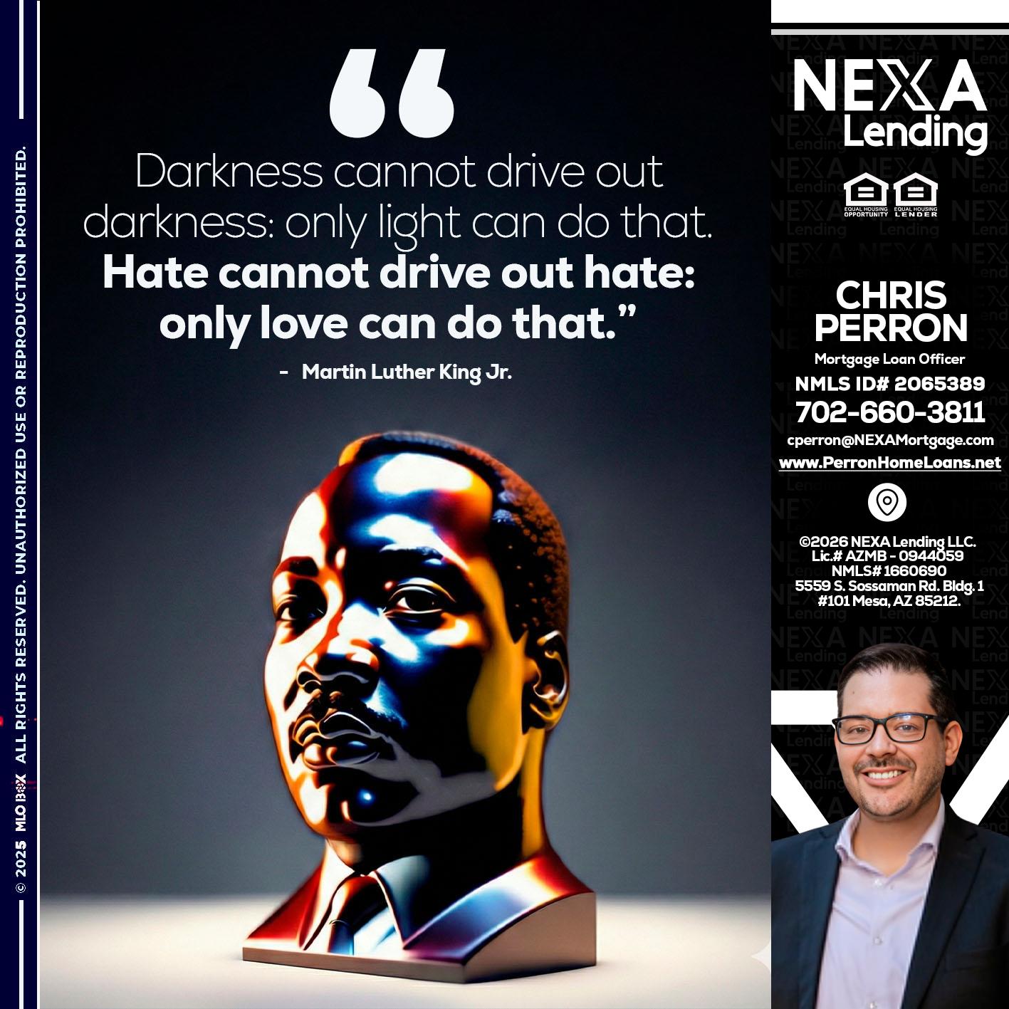 MLK 2026 - Chris Perron -Mortgage Loan Officer