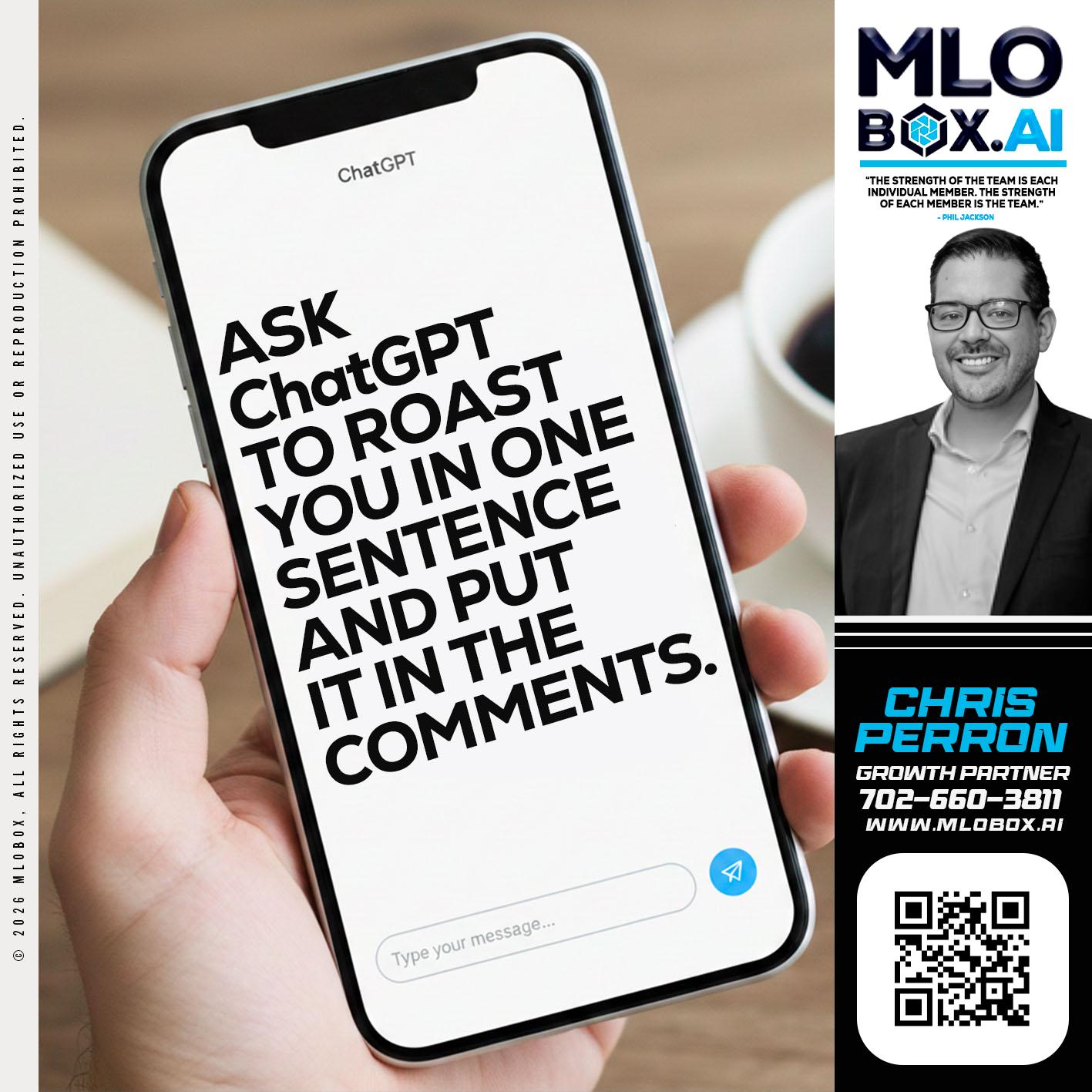 ASK CHAT GPT - Chris Perron -Mortgage Loan Officer