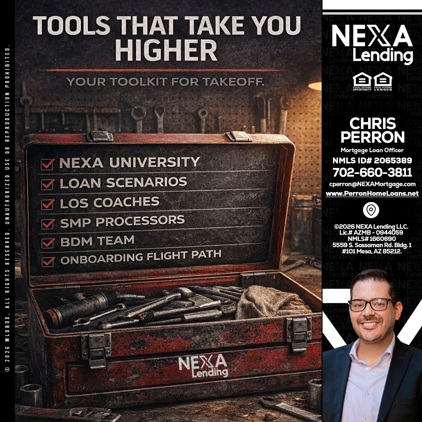 TOOLS THAT - Chris Perron -Mortgage Loan Officer