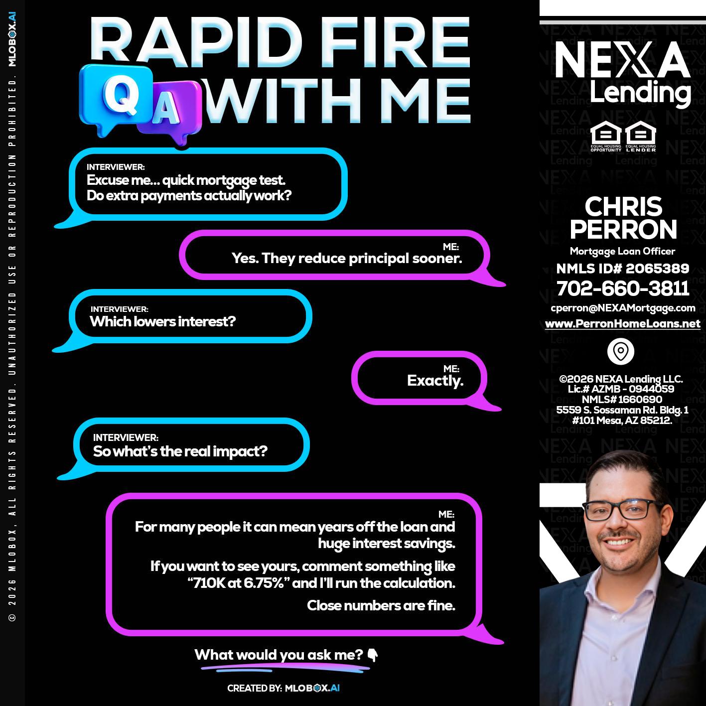 RAPID QA - Chris Perron -Mortgage Loan Officer