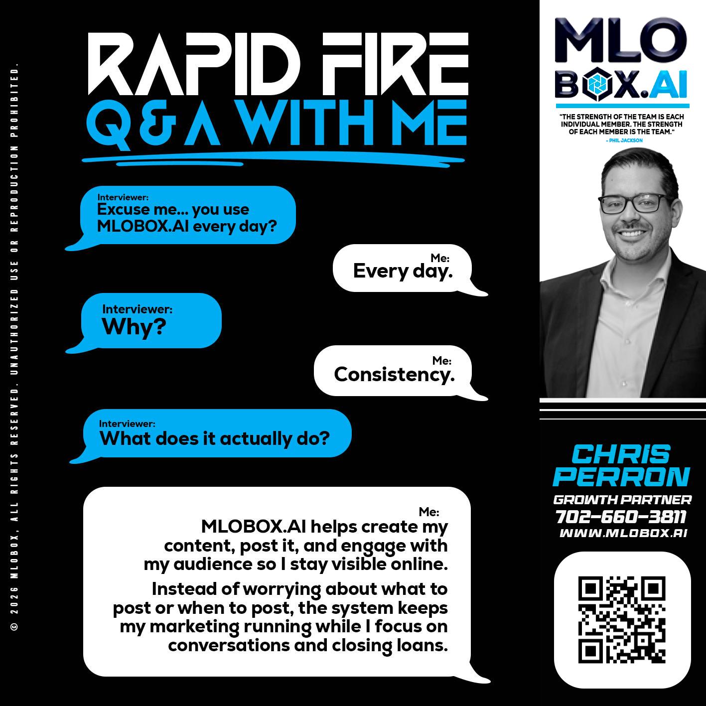 RAPID Q&A - Chris Perron -Mortgage Loan Officer