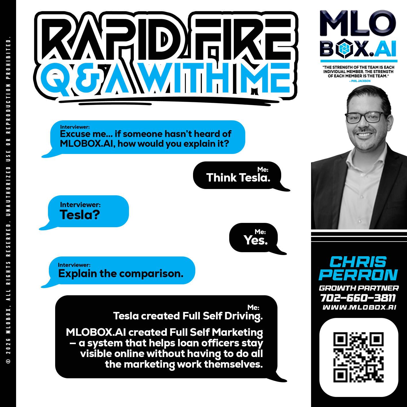 RAPID FIRE Q&A - Chris Perron -Mortgage Loan Officer