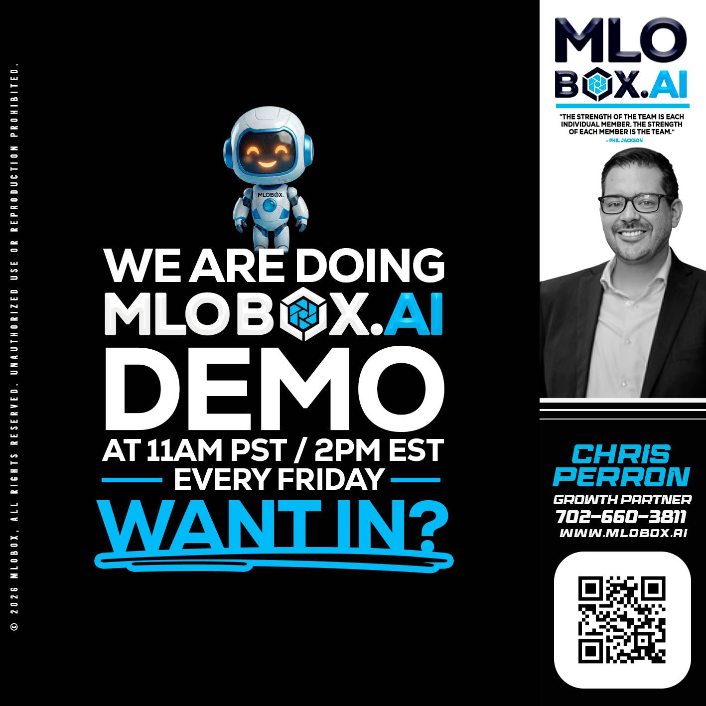 WE ARE DOING - Chris Perron -Mortgage Loan Officer