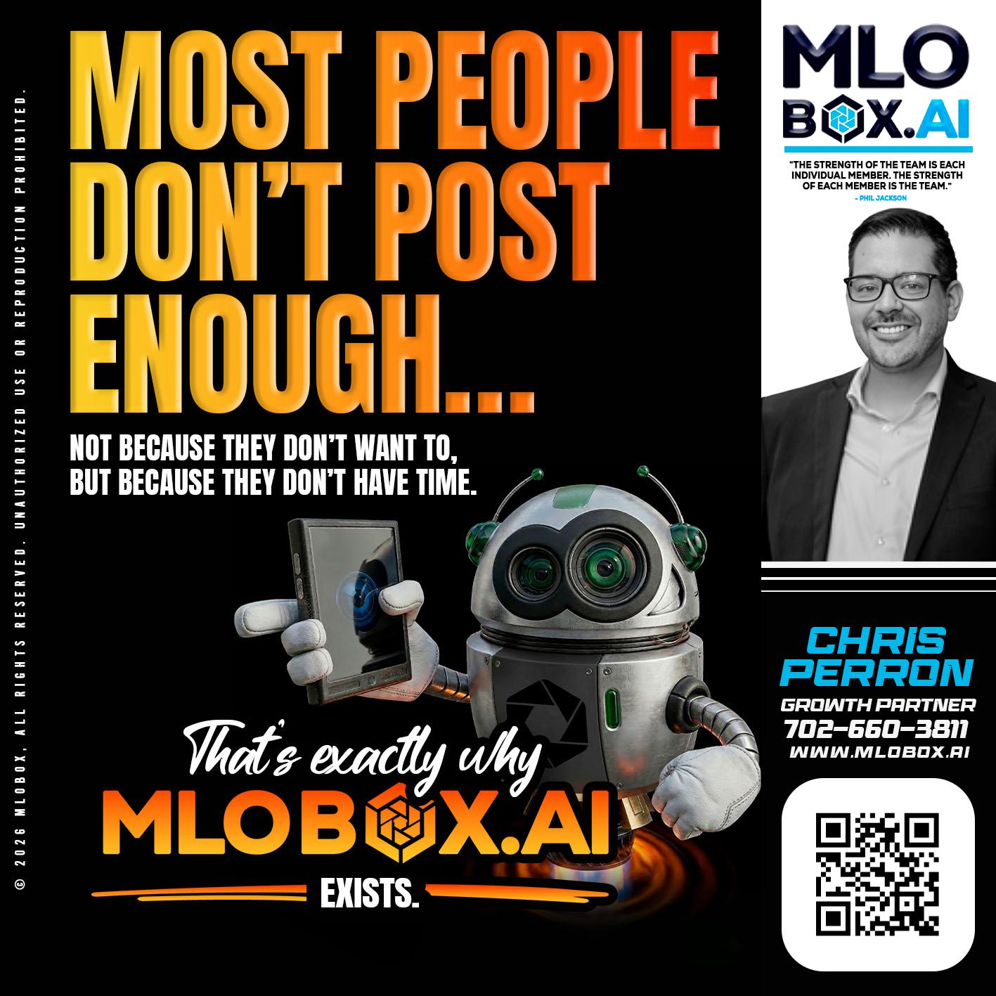most people - Chris Perron -Mortgage Loan Officer