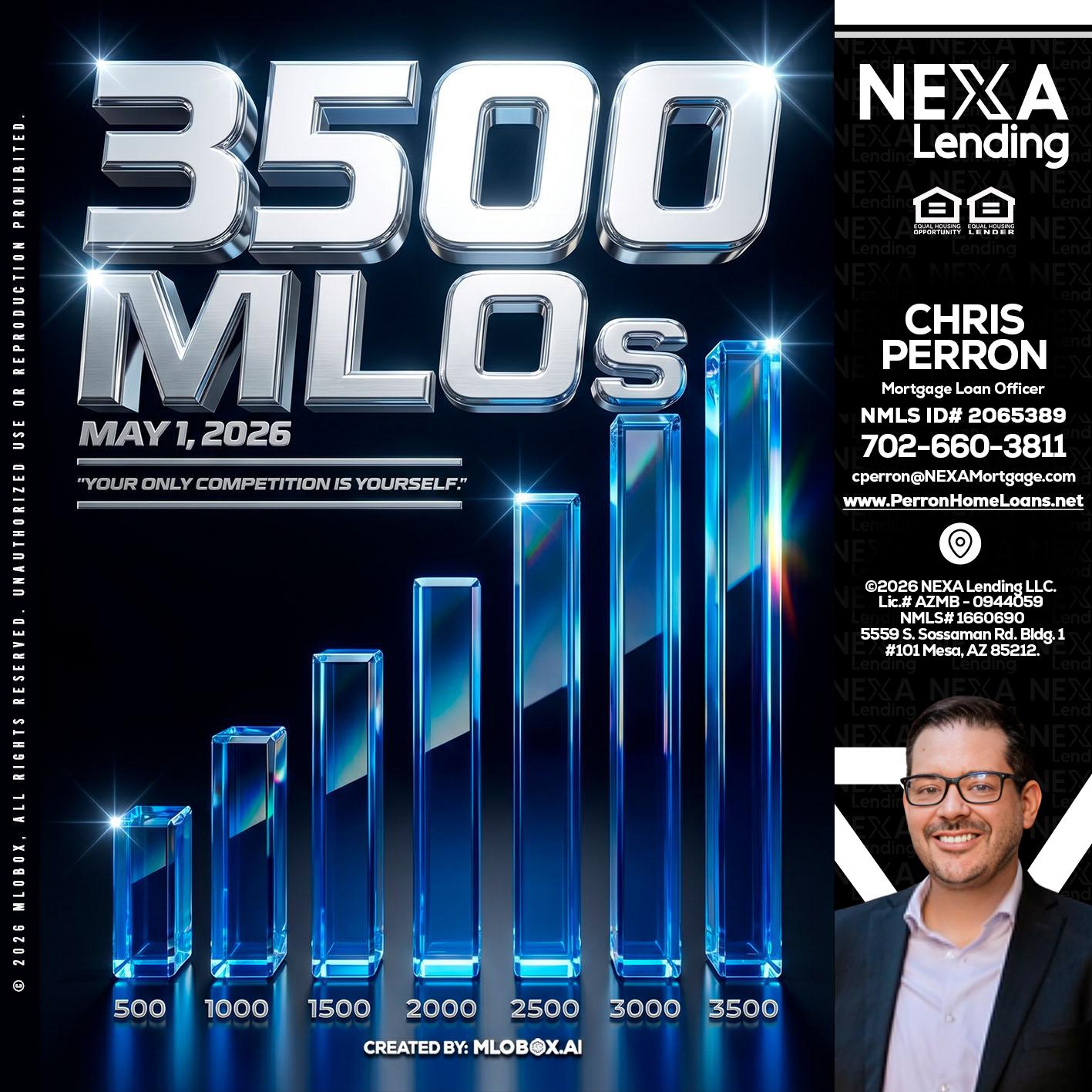 3500 MLOs - Chris Perron -Mortgage Loan Officer