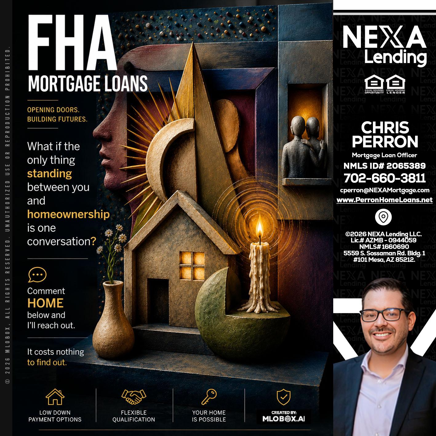 FHA - Chris Perron -Mortgage Loan Officer
