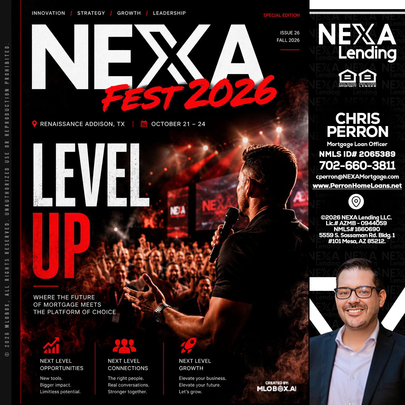 NEXA FEST 2026 - Chris Perron -Mortgage Loan Officer