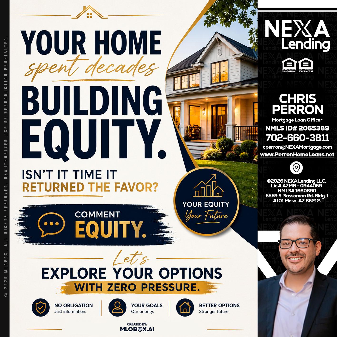 building equity - Chris Perron -Mortgage Loan Officer