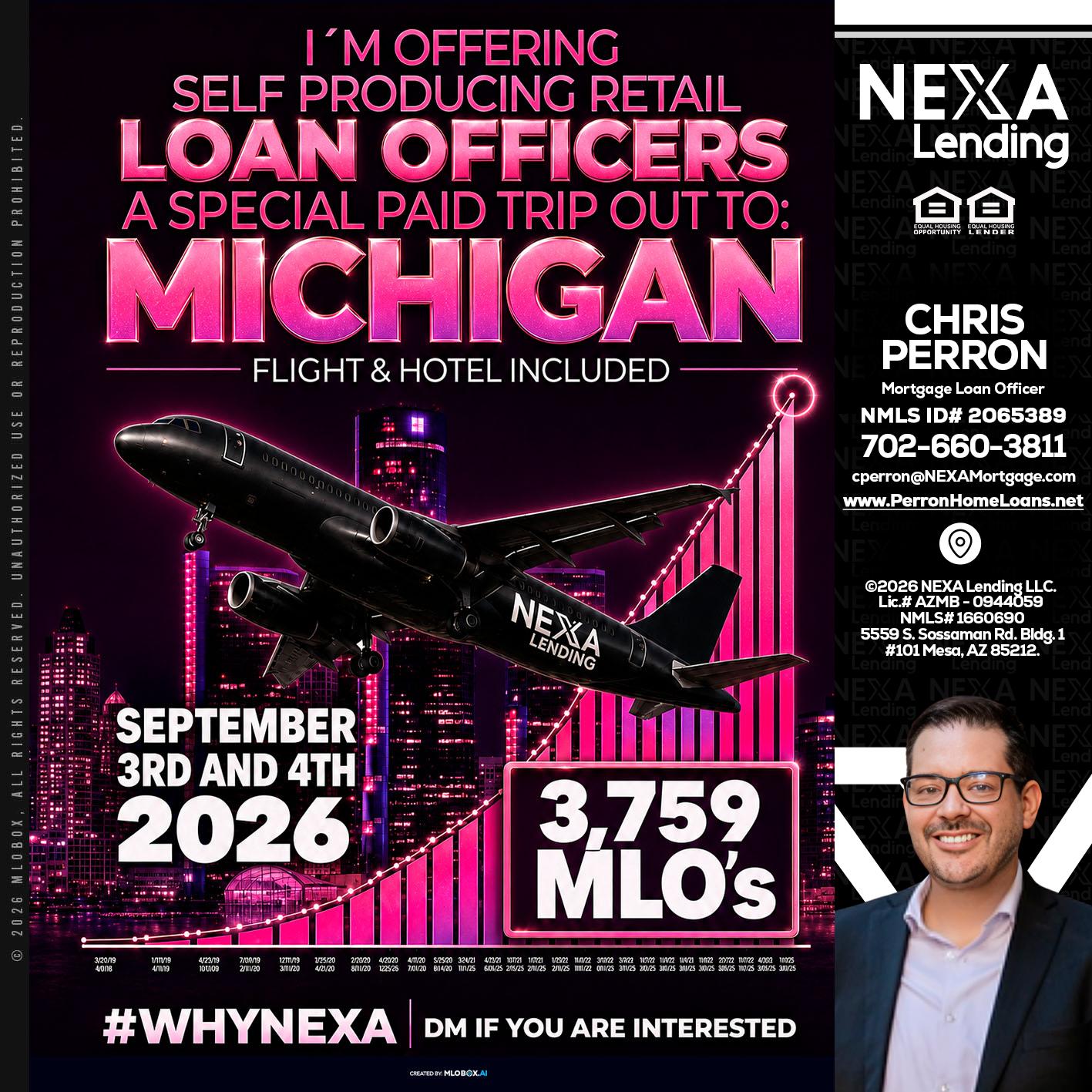 MICHIGAN TRIP - Chris Perron -Mortgage Loan Officer