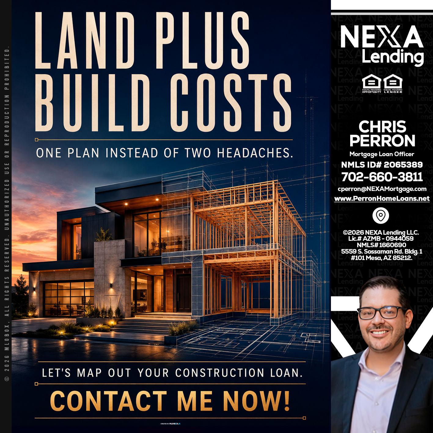 LAND PLUS - Chris Perron -Mortgage Loan Officer